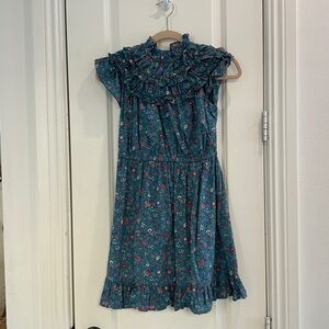 Janie and Jack girls Blue Floral Dress